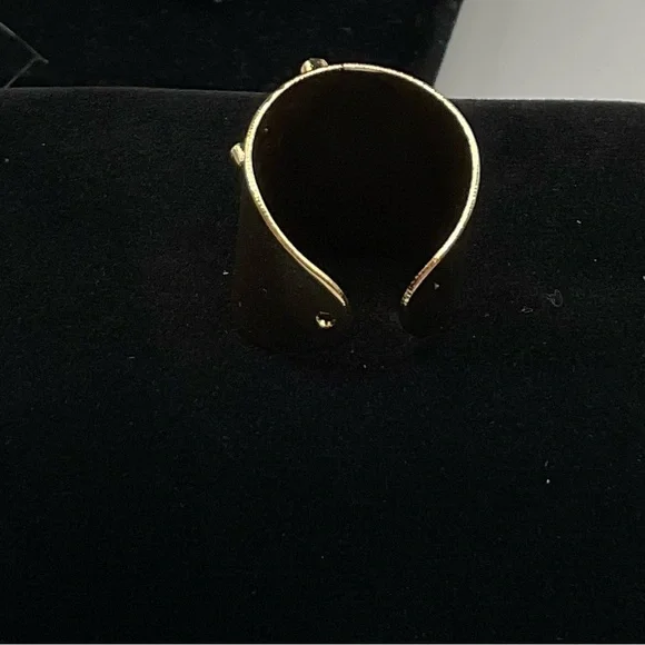 Gold and Turquoise Necklace and Ring Set - Picture 7 of 9